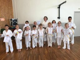 Kyu-Prüfung Kinder 17.06.2019